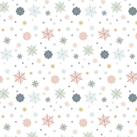 Carta Bella - Winter Wonderland - Snowflake Kisses - 12x12 Patterned Paper