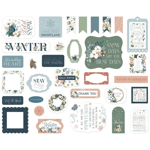 Carta Bella - Winter Wonderland - Ephemera