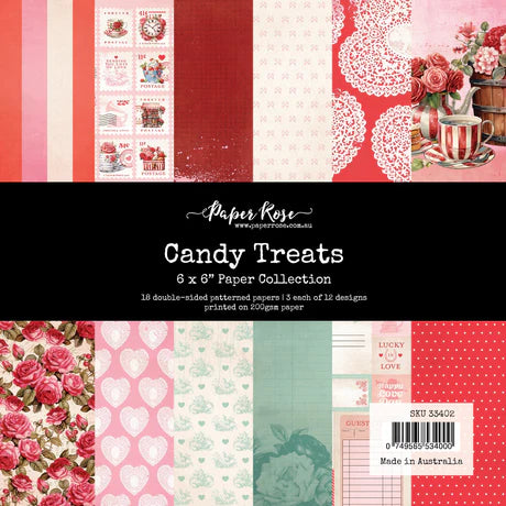 Paper Rose Studio - Candy Treats - 6x6 Paper Collection