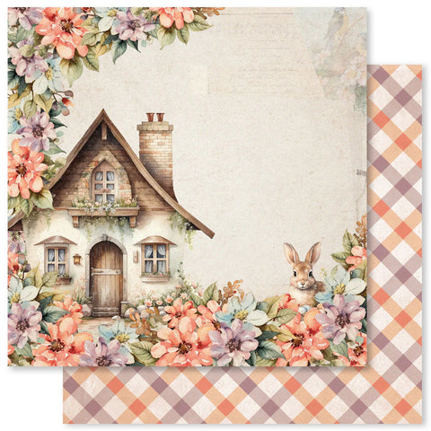 Paper Rose Studio - Easter Village - 12x12Single Sheets / B