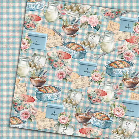 Country Craft Creations - Kitchen Memories - 8x8 28 Sheet Collection Pack