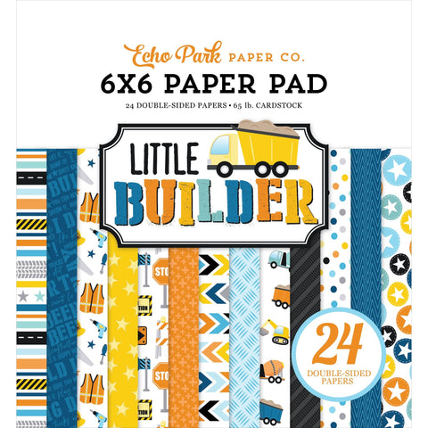 Echo Park - Little Builder - 6x6 Paper Pad