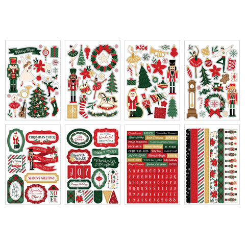 Echo Park - Nutcracker Christmas -Sticker Book