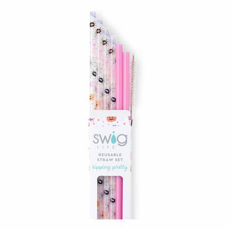 Swig - Reusable Straw Set / Sweet and Spooky