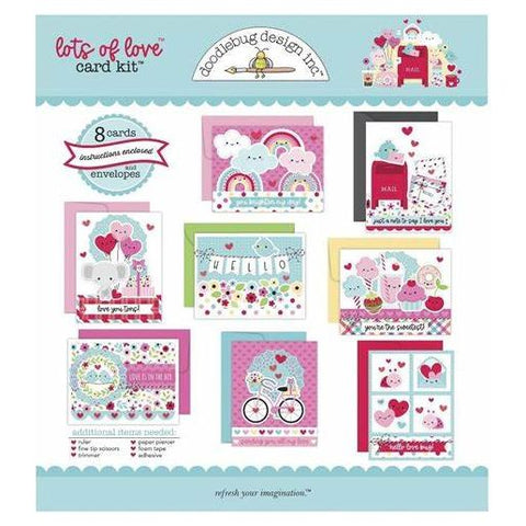 Doodlebug - Lots of Love - Card Kit / 7596