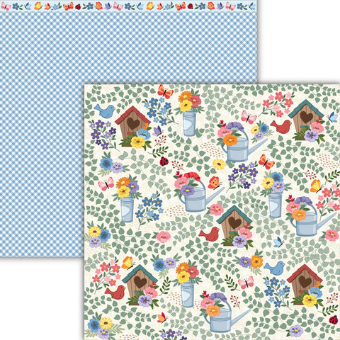 Dare 2B Artzy Single Sheet Secret Garden 12x12 Single Sheet