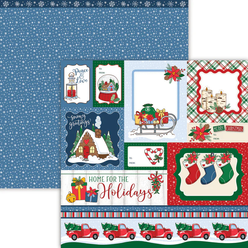 Dare 2B Artzy Single Sheets Holiday Elements 12x12 Single Sheet ...