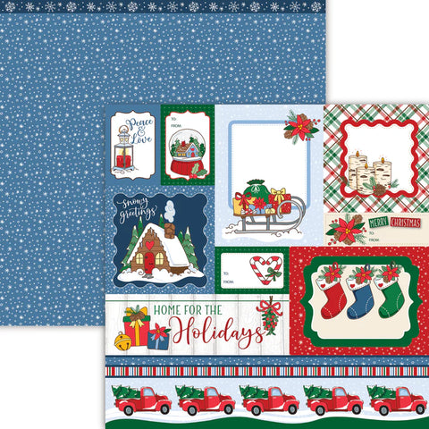 Dare 2B Artzy Single Sheets Holiday Elements 12x12 Single Sheet