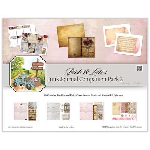 Petals & Letters Junk Journal Companion Pack 2