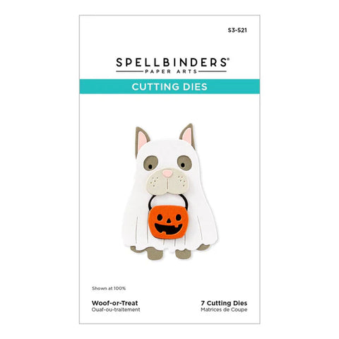 Spellbinders - Woof-or-Treat Etched Dies