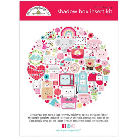 Doodlebug - Lots of Love - Shadow Box Kit / 7723