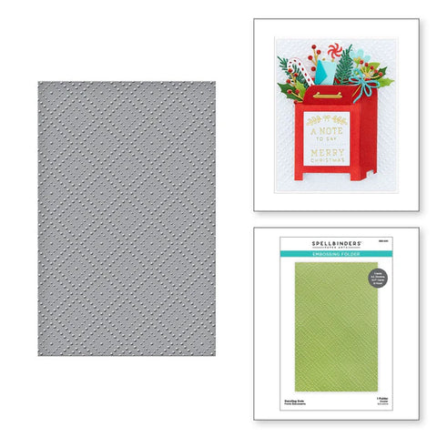 Spellbinders - Dazzling Dots Embossing Folder