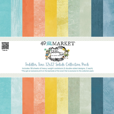 49 & Market - Toddler Time - 12x12 Solids Collection Pack