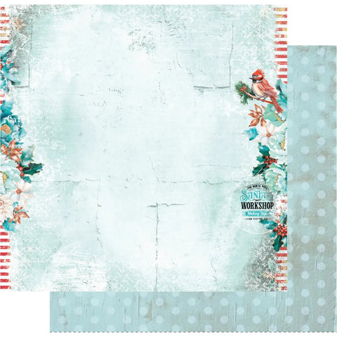 Uniquely Creative - Merry and Bright - 12 x 12 Single Sheet - Santa's Workshop