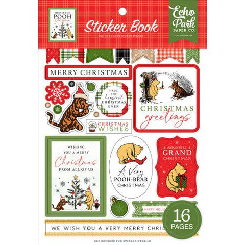 Echo Park - Winnie The Pooh Christmas - Sticker Book