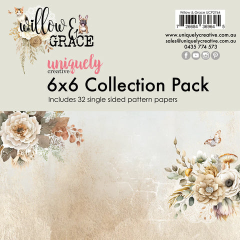 Uniquely Creative - Willow & Grace - 6 x 6 Collection Pack