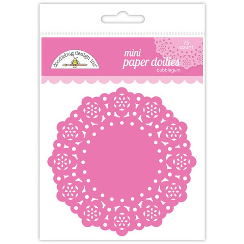 Doodlebug - Paper Doilies - Mini - Bubblegum / 4597