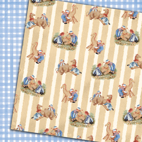 Country Craft Creations - Friends - 12x12 - 28 Sheets Plus the Pre-Cut Tags - Cotton Bristol