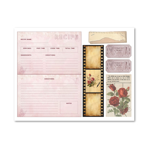 Petals & Letters Junk Journal Companion Pack 2