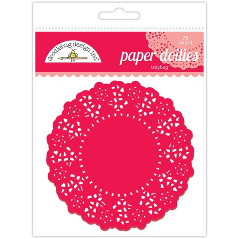 Doodlebug - Paper Doilies - Ladybug / 4453