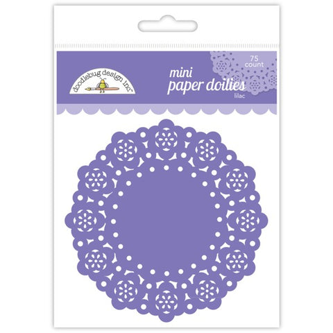 Doodlebug - Paper Doilies - Mini - Lilac / 4604