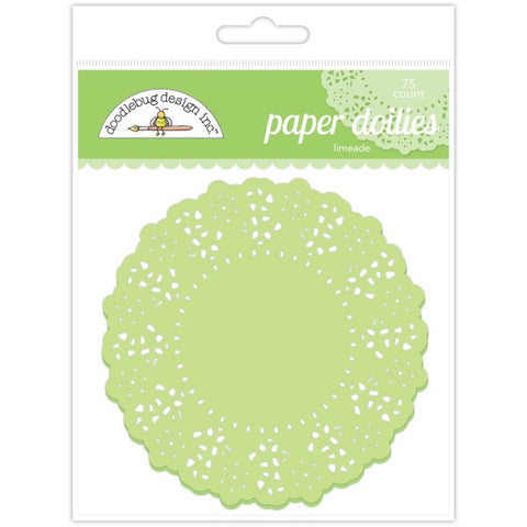 Doodlebug - Paper Doilies - Limeade / 4456