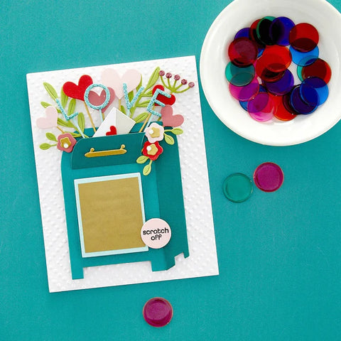 Spellbinders - Dazzling Dots Embossing Folder