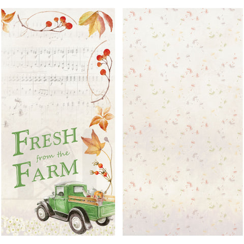 Country Craft Creations - Plaid Pumpkin Patch - 8x8 - 31 Sheets - Cotton Bristol