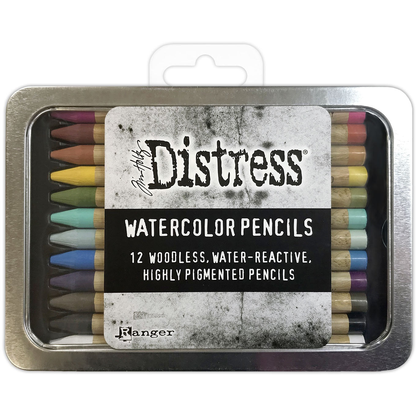 Tim Holtz Distress Pearl Crayons Seasonal Set Ranger