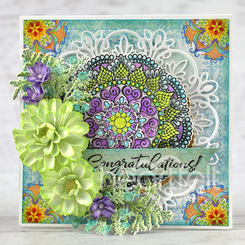 Heartfelt Creations - Elegant Mosaics Collection - Elegant Mosaics Die / 7388**