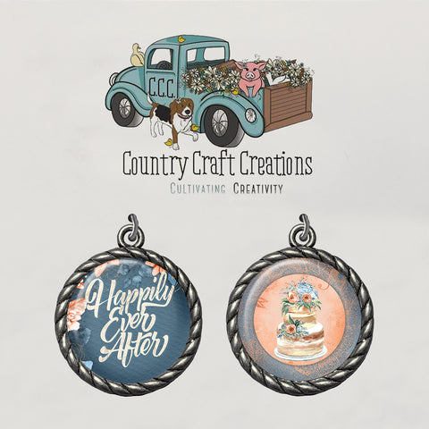 Country Craft Creations - Fall in Love - Charms